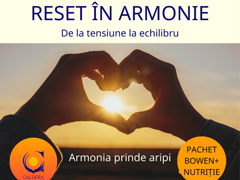 Reset in Harmony: Bowen Therapy and Nutritional Counseling, in Bucharest