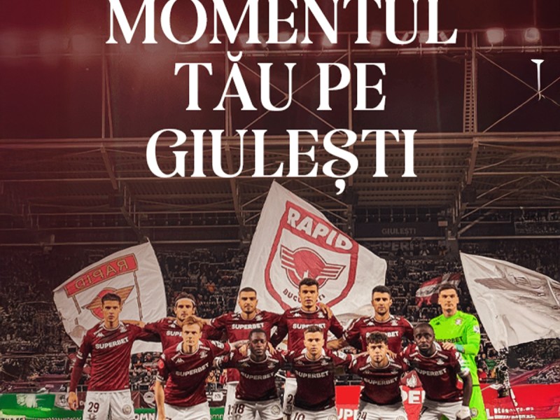Your moment at Giulesti