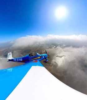 Your first aviation lesson aboard an ultra-light aircraft