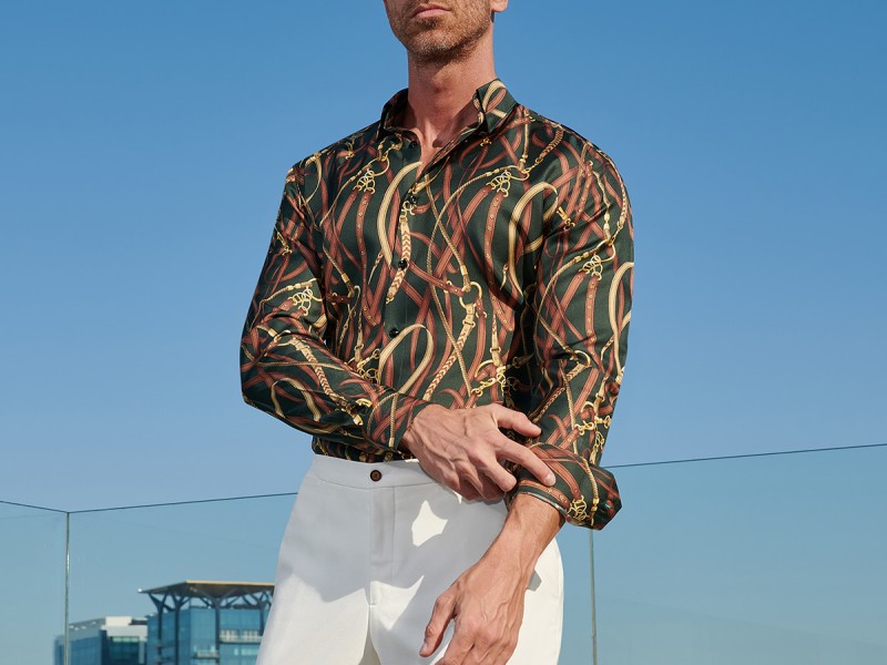 Camasa Barbateasca Bespoke: Artizanat Italian realizat manual, in Bucuresti