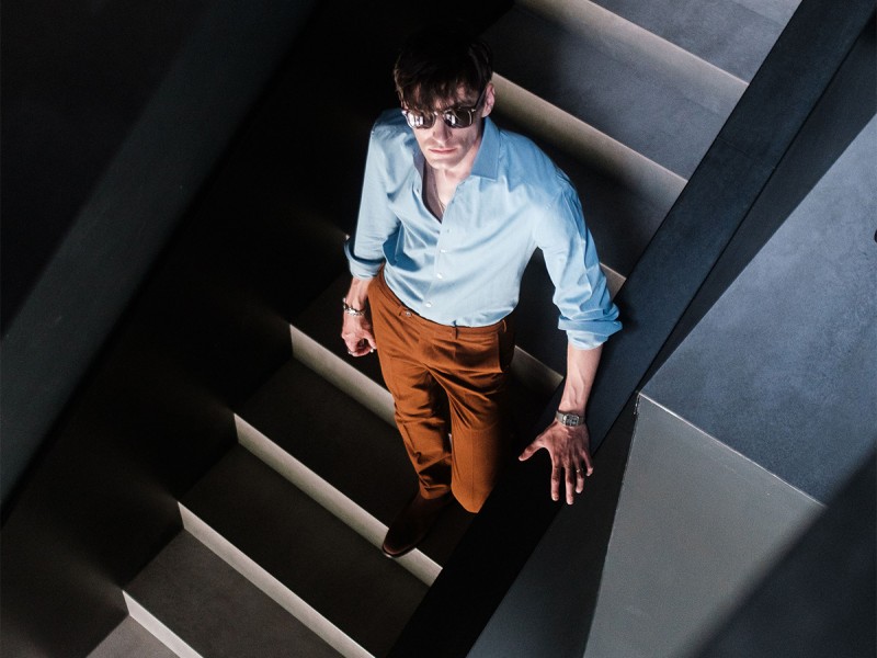 Bespoke Men's Shirt: Handcrafted in Italy, in Bucharest