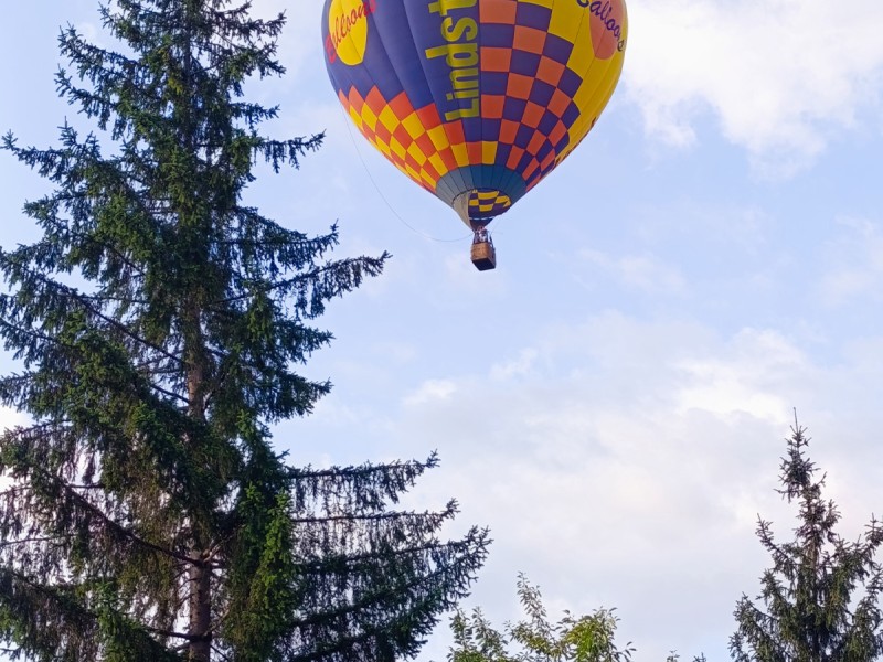 Discover the scenery from above: Hot air balloon ride in Harghita