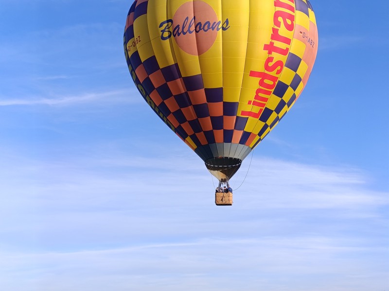 Discover the scenery from above: Hot air balloon ride in Harghita