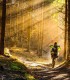 Enduro-type offroad adventure in the middle of nature