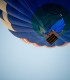 Hot air balloon flight and private transportation
