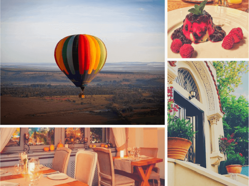 A balloon ride a day doesn’t keep the food away, in Bucharest