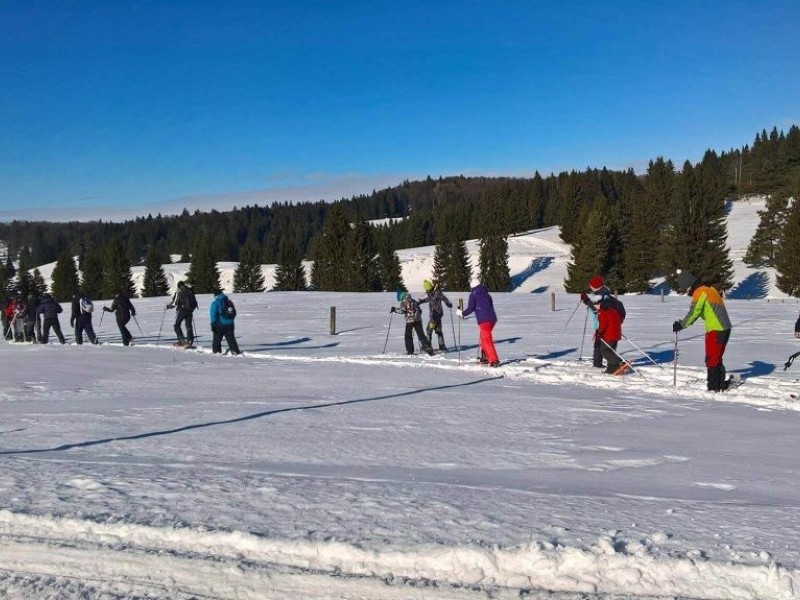 Snowshoeing in Poiana Brasov