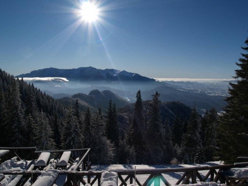 Snowshoeing in Poiana Brasov