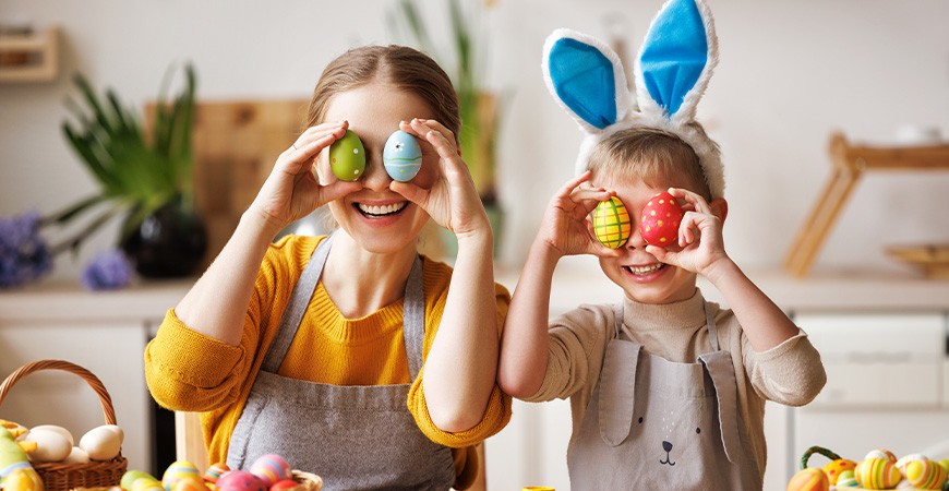 Activitati de Paste - Idei de jocuri si activitati creative in familie 