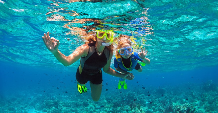 Ce este snorkeling - Echipament, Masca, Ochelari Snorkeling