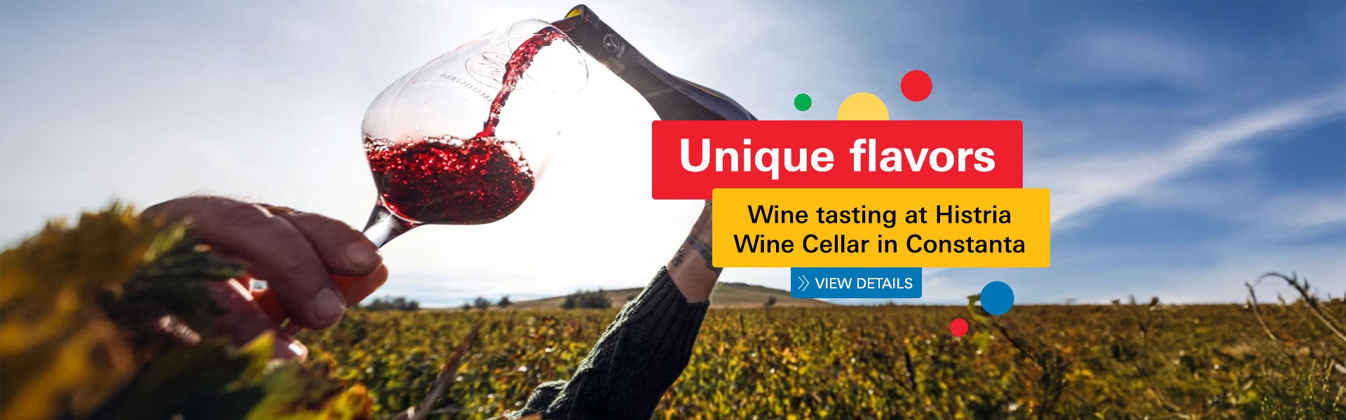 Wine tasting at Histria Wine Cellar in Constanta