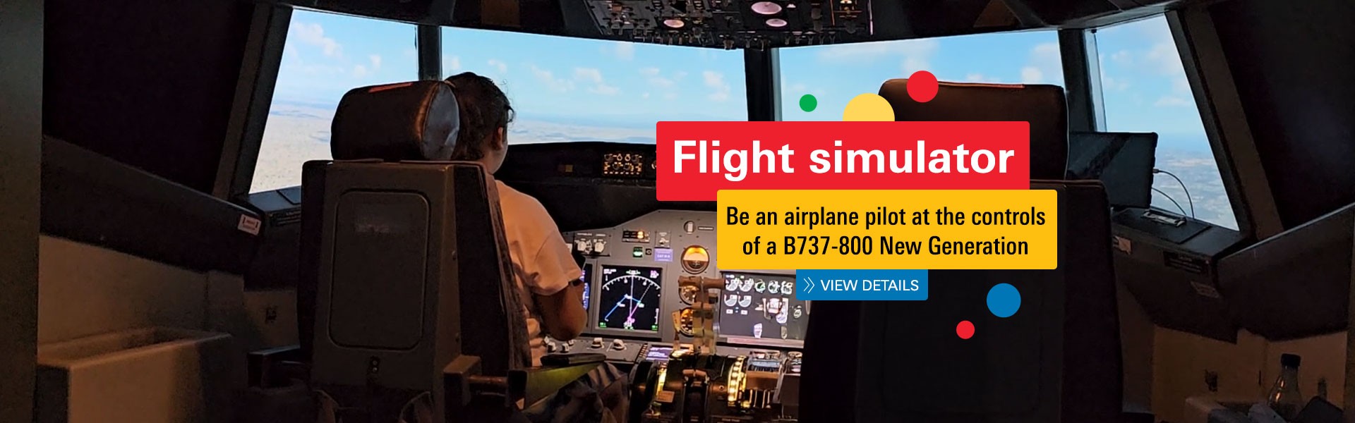 Flight simulator in Bucharest