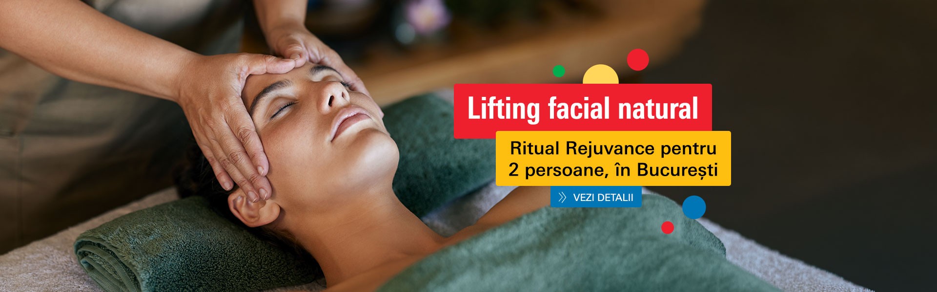 Lifting facial natural - Ritual Rejuvance pentru 2 persoane