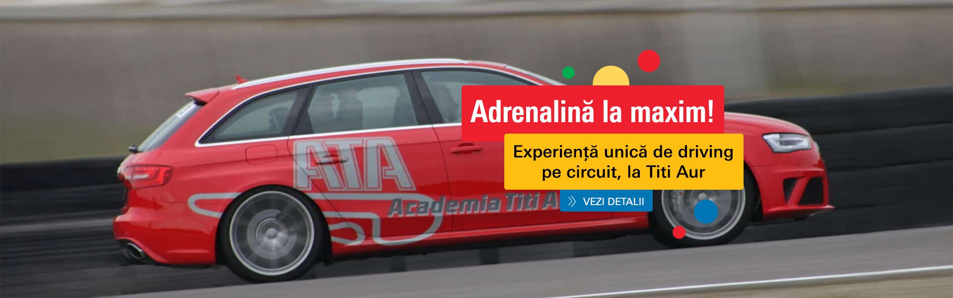 Experiente de driving pe circuit la Titi Aur